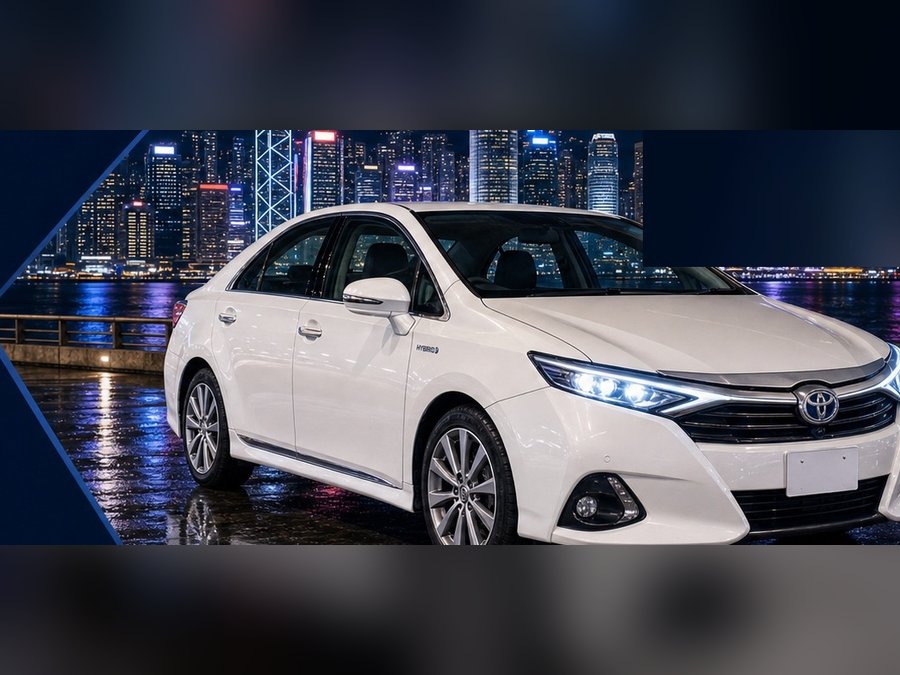Toyota SAI Hybrid 白色 - ZC Car Rental 現車租賃